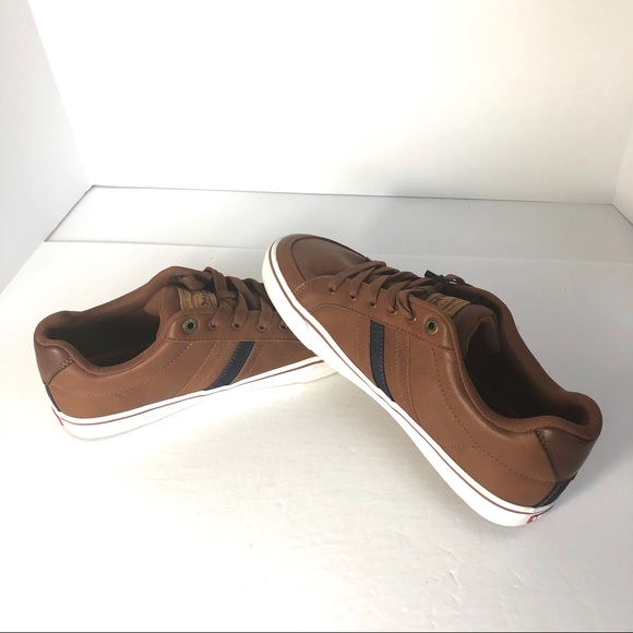 Levis Strauss Comfort Leather Shoe. Brown.  Size 9.5. Classy    Rare main image 4
